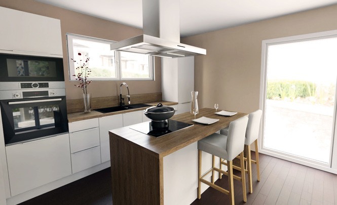 hd 3D rendering from the Hygena 3d planning solution