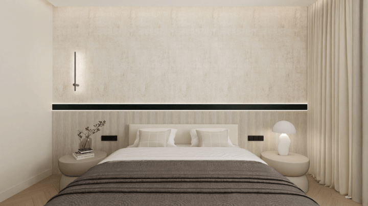 Add a touch of luxery in your bedroom