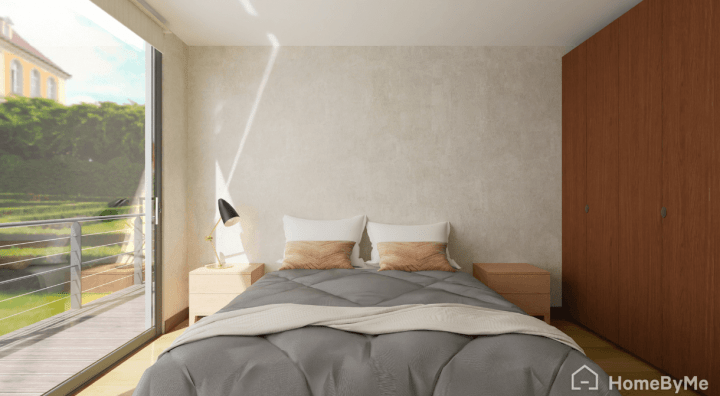 Décoration d'une chambre avec HomeByMe