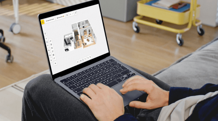 Usador de homebyme creando un proyecto de diseno de interior