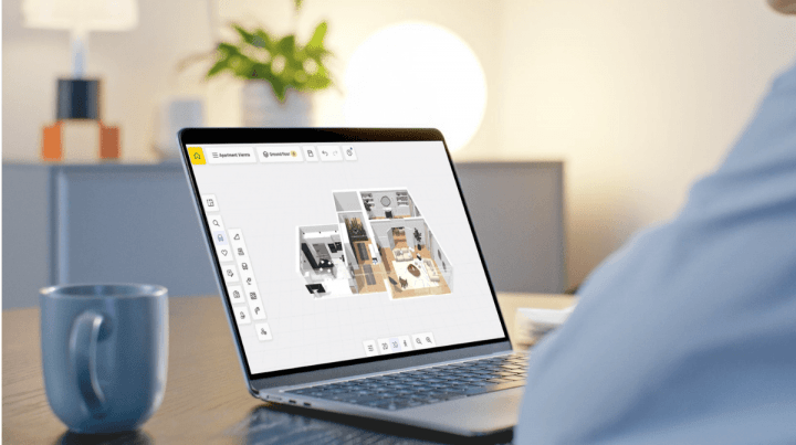 House Renovation Plan Using the HomeByMe Planner