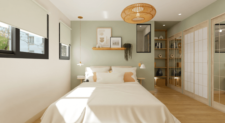 Design of a bedroom