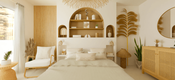 Redesigning a bedroom with HomeByMe