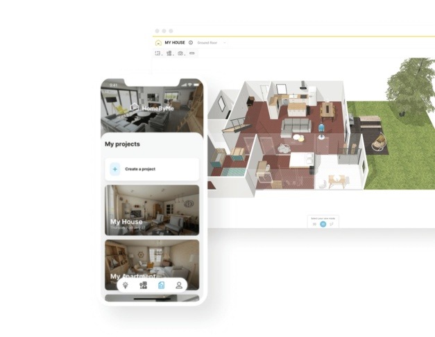 Free 3D design software | HomeByMe