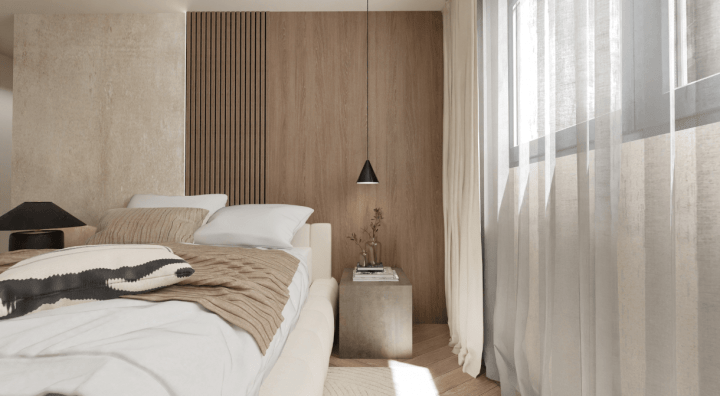 Décoration de chambre minimaliste