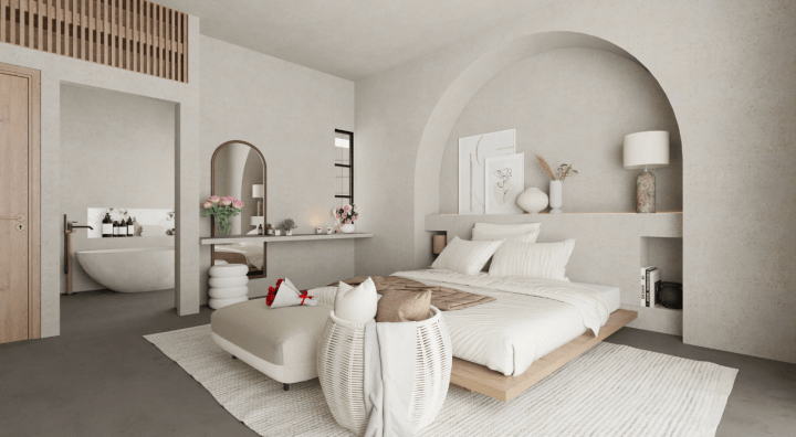 Inspiring modern bedroom