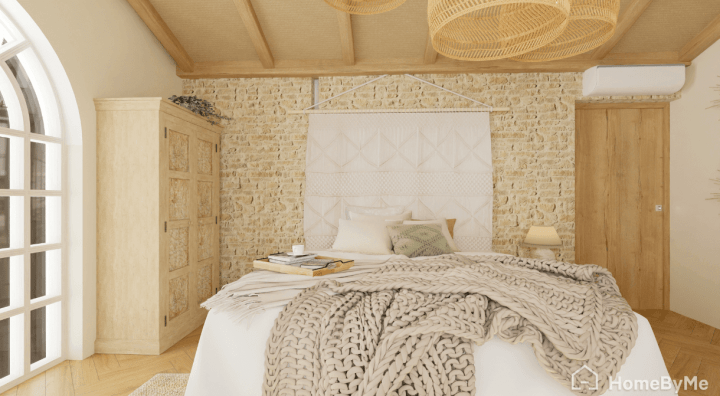 Chambre de style méditéranéen