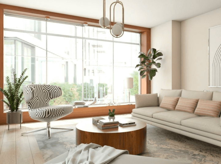 Mid century modern living room inspiration