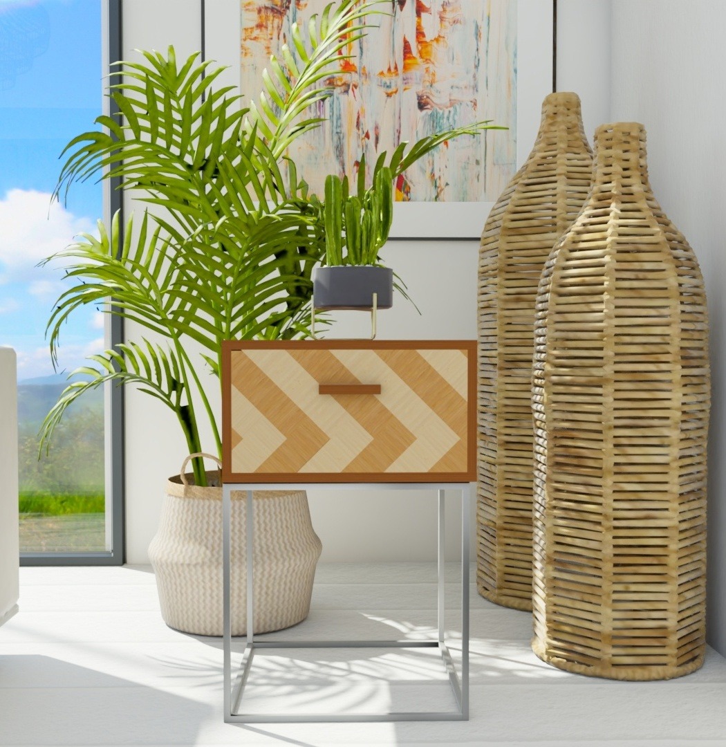 Bedside table made with 3DByMe