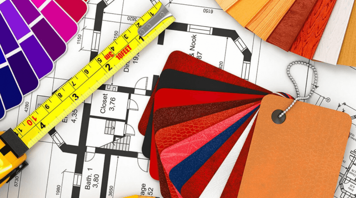 Leather use interior design