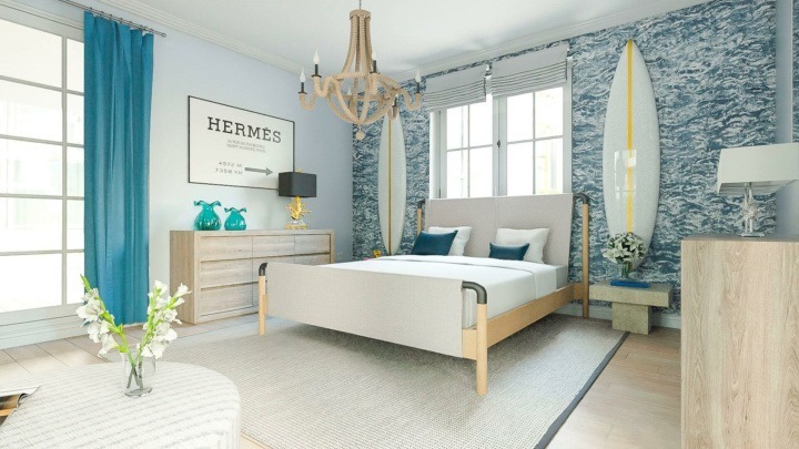 Coastal bedroom ideas to create a relaxing paradise - HomeByMe ...