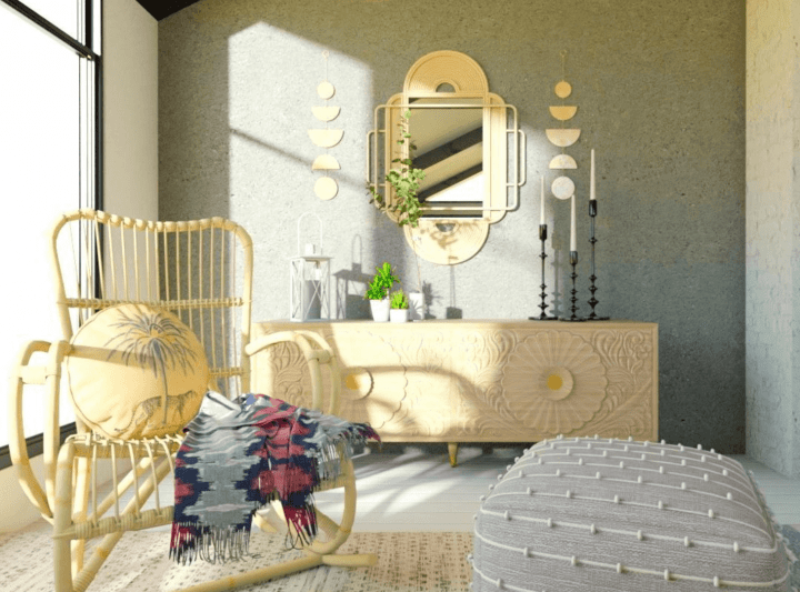 Master the art of decorating aroud a mirror