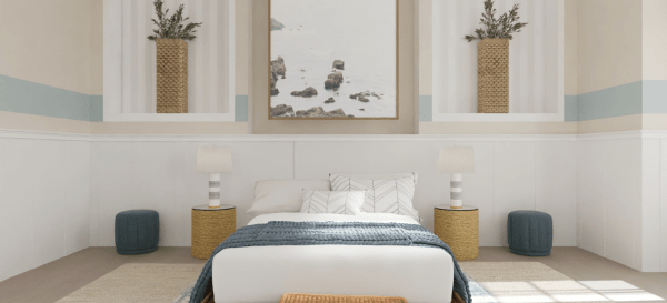 Schlafzimmer im Küstenstil