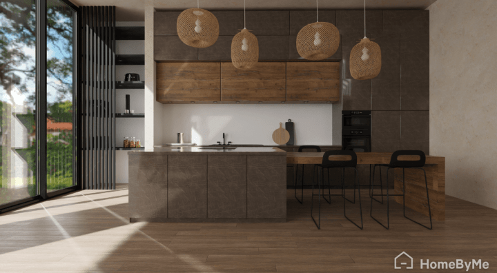 3D kitchen plan