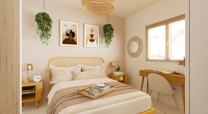 Example of a bedroom house plan by HomeByMe