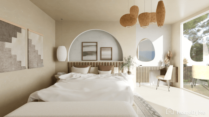 Chambre parentale pour maison de 100m2