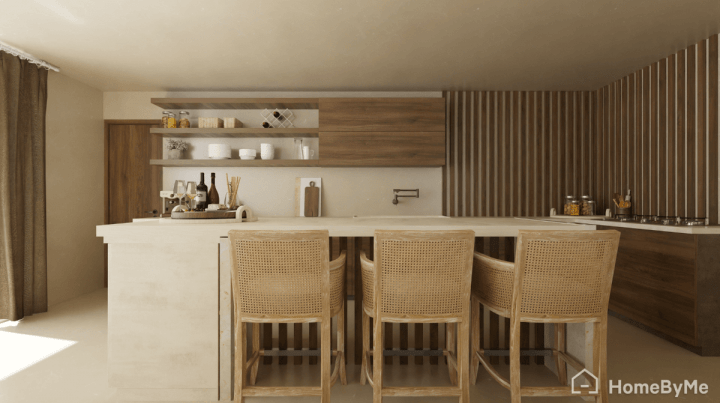 Cuisine pour maison de 100m2