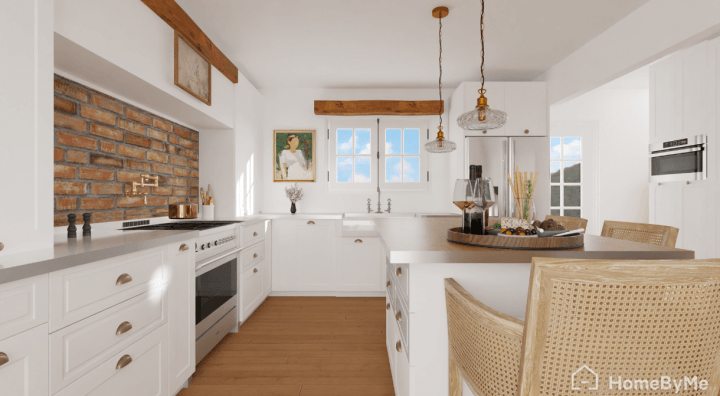 Farmhouse house kitchen style