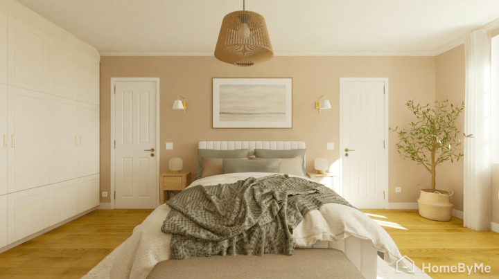 Chambre parentale avec le bien être au coeur du design