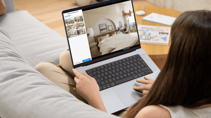 Vue d'un planner de conception de chambre 3D