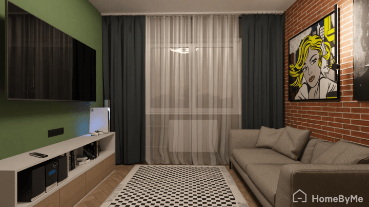 Gaming room high realistic image