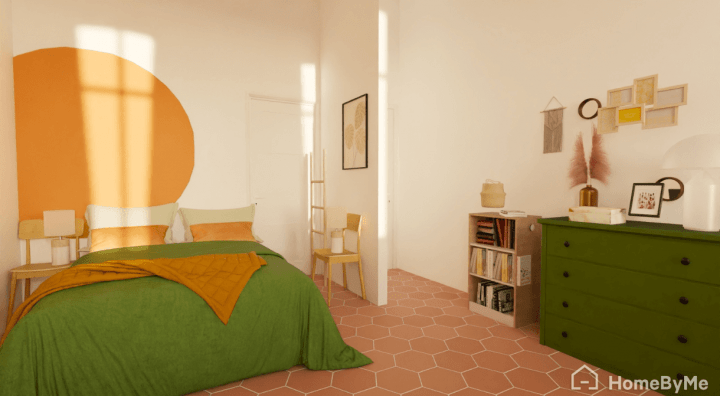 Accent wall for bedroom