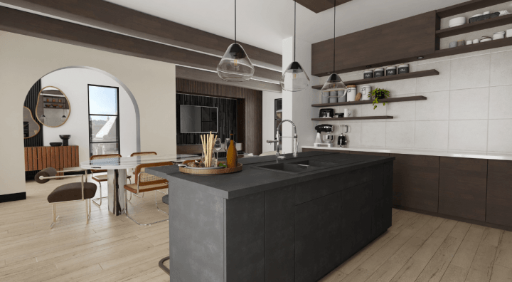 Cuisine de style contemporain