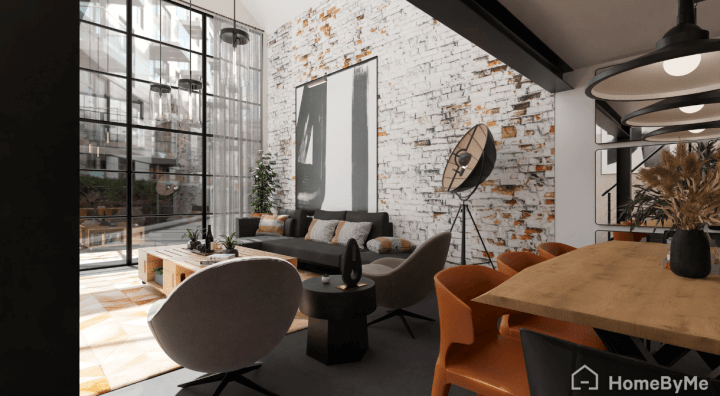 Industrial style room