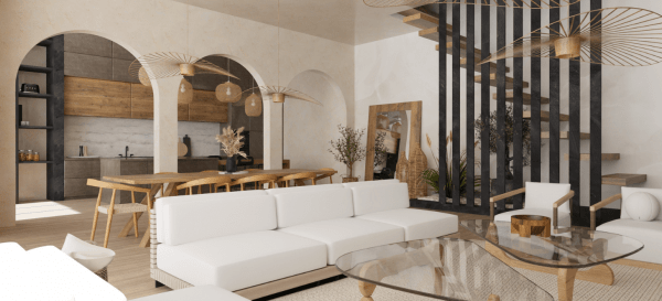 Decor trend for a living room in 2025