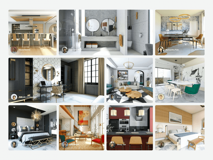 Galerie d'images 3D de la communauté HomeByMe