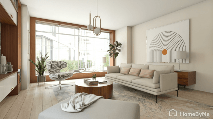 Classic mid-century modern 4K image