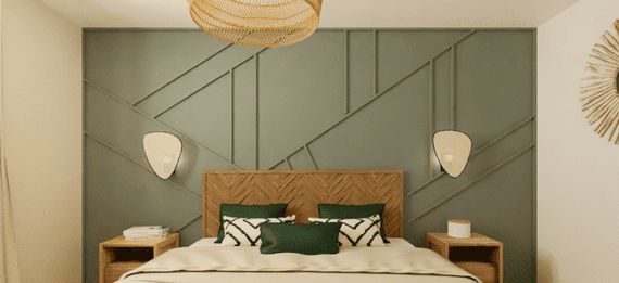 ¿Cómo diseñar un dormitorio? Plano 3D de dormitorio