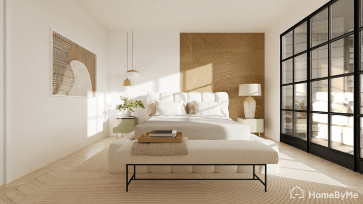 Quarto com vidro maior e estilo jampdi