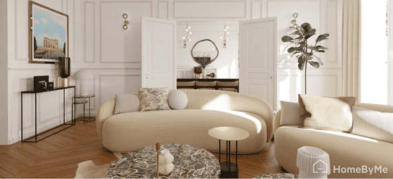 Vignette push faire un plan salon 3D