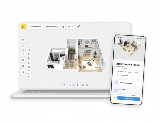 Taking your project everywhere is easy with Homebyme